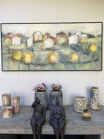 Maleri 70 x 150 cm 